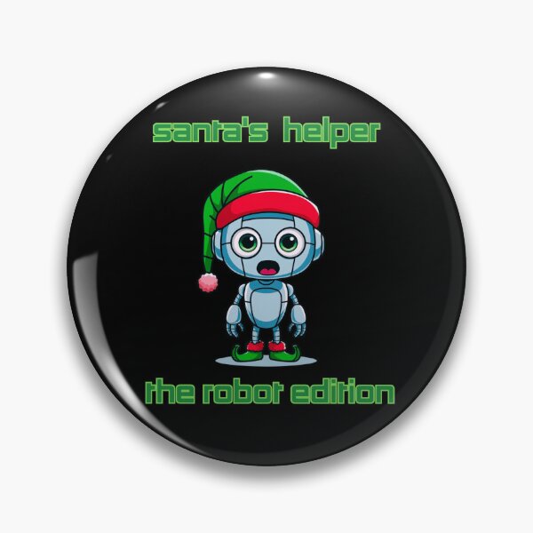 Item preview,  Robot Santa's helper  the robot edition, Cute Robots , Santa Robots, Baby Robots Family designed and sold by KolorellaS.