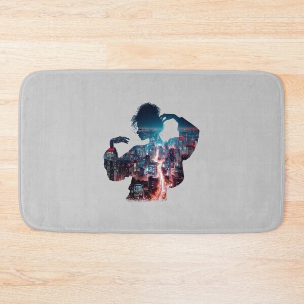 Item preview, 80s Dancer Silhouette Blended With Tokyo Cityscape designed and sold by ARkitekLO.