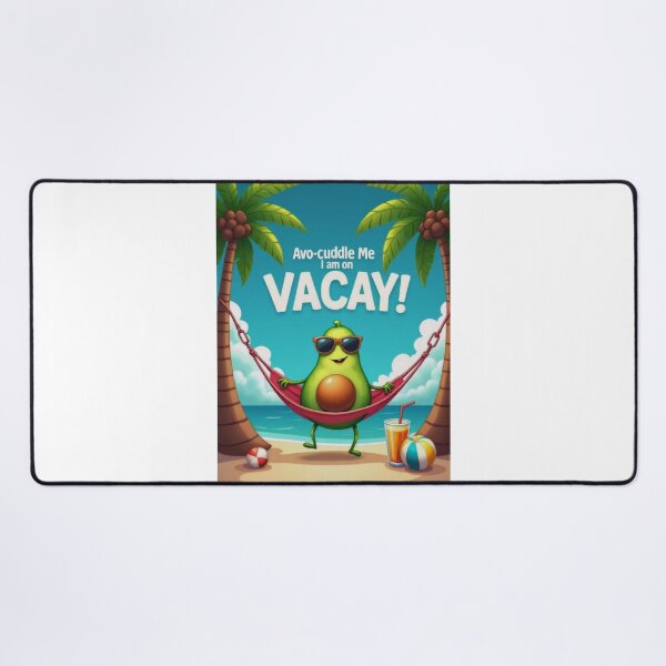 Item preview, Avo cuddle me! Happy Avocado on Vacation designed and sold by ArtCreator2023.