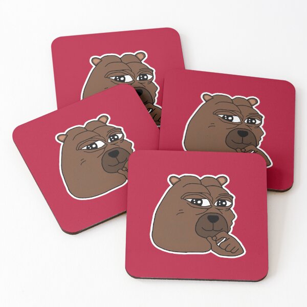 Item preview, Bobo the bear designed and sold by RetroPrintsUS.