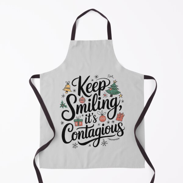 Item preview, Keep Smiling, It’s Contagious - Festive Christmas Cheer Design designed and sold by love3617.