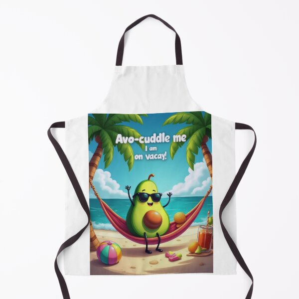 Item preview, Avocado on Holiday: Hammock & Sunshine designed and sold by ArtCreator2023.