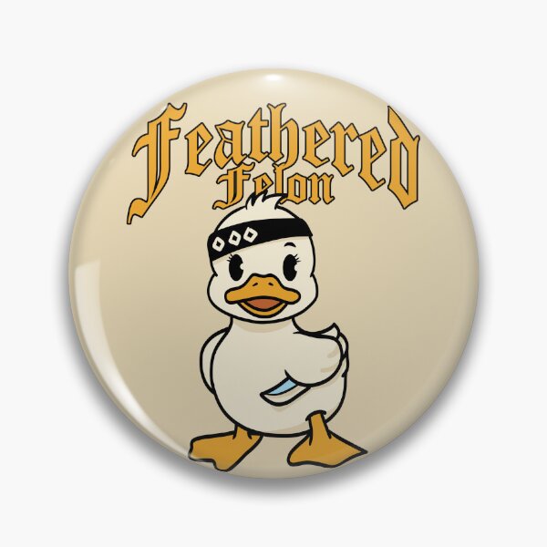 Item preview, Feathered Felon Vintage Duck designed and sold by FlashCraft Design.