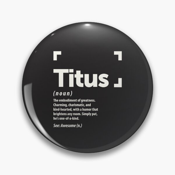 Item preview, Titus Name Definition Personalized Name Titus designed and sold by cidolopez.