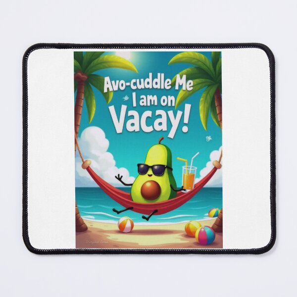 Item preview, Tropical Vibes: Avocado in Sunglasses designed and sold by ArtCreator2023.