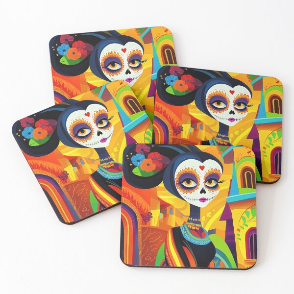 Item preview, Calavera Canvas designed and sold by Retro Type.