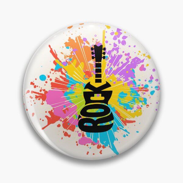 Item preview, Colorfull Rock Guitar Watersplash designed and sold by The Art of Kkatarynka.