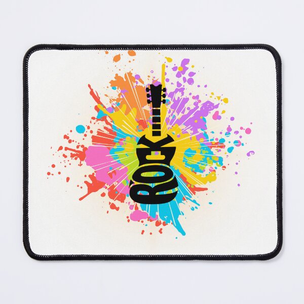 Item preview, Colorfull Rock Guitar Watersplash designed and sold by The Art of Kkatarynka.