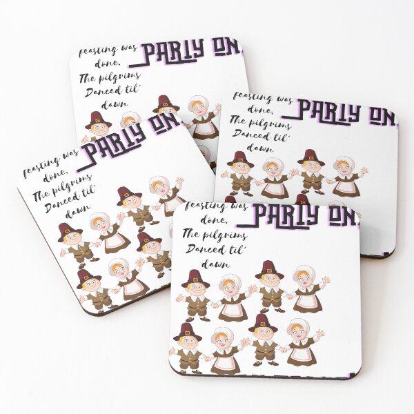 Item preview, Then, when the feasting was done, the pilgrims danced till dawn designed and sold by Mjddesigns2.
