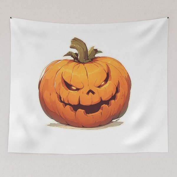 Item preview, A fierce Halloween pumpkin designed and sold by JumpLoe.