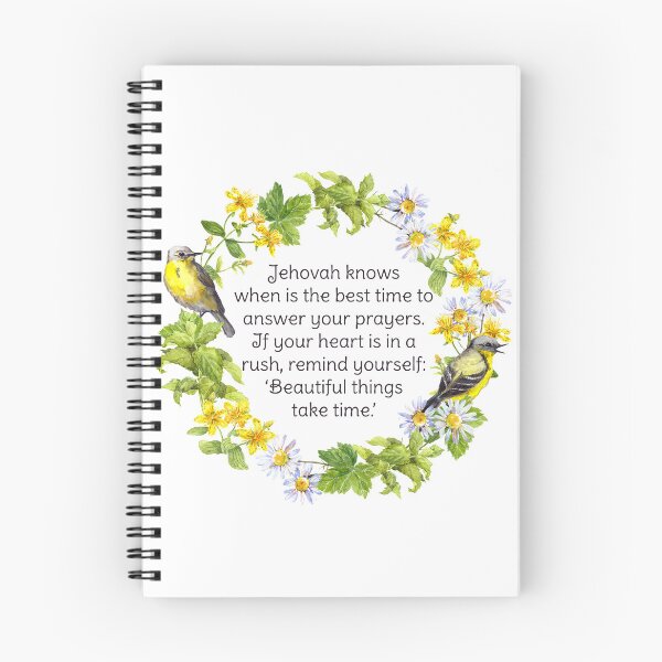Item preview, Beautiful Things Take Time designed and sold by Paper Bee Gift Shop.