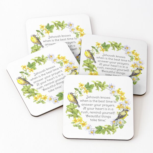 Item preview, Beautiful Things Take Time designed and sold by Paper Bee Gift Shop.