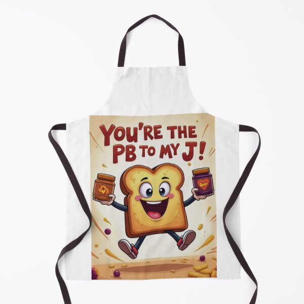 Item preview, Cute PB&J Toast: Perfect Pairing designed and sold by ArtCreator2023.