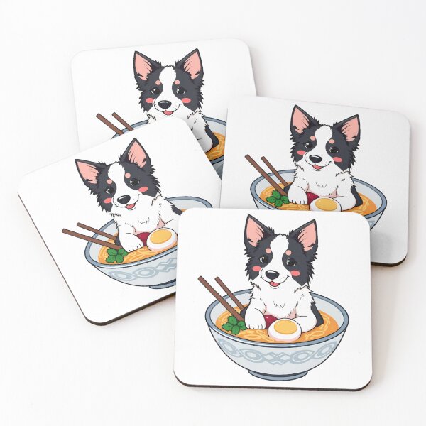 Item preview, Ramen Collie Comfort designed and sold by WildlifeInc.