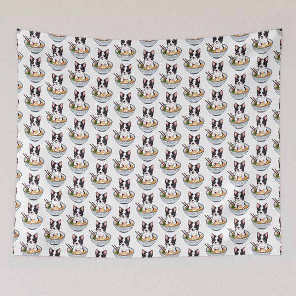 Item preview, Ramen Collie Comfort designed and sold by WildlifeInc.