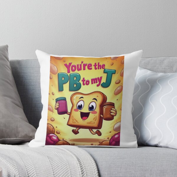 Item preview, Cheerful Toast & PB&J: Snack Time Fun designed and sold by ArtCreator2023.