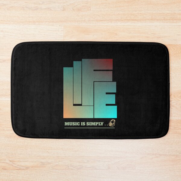 Item preview, Music Is Simply Life designed and sold by TheFineShirt.