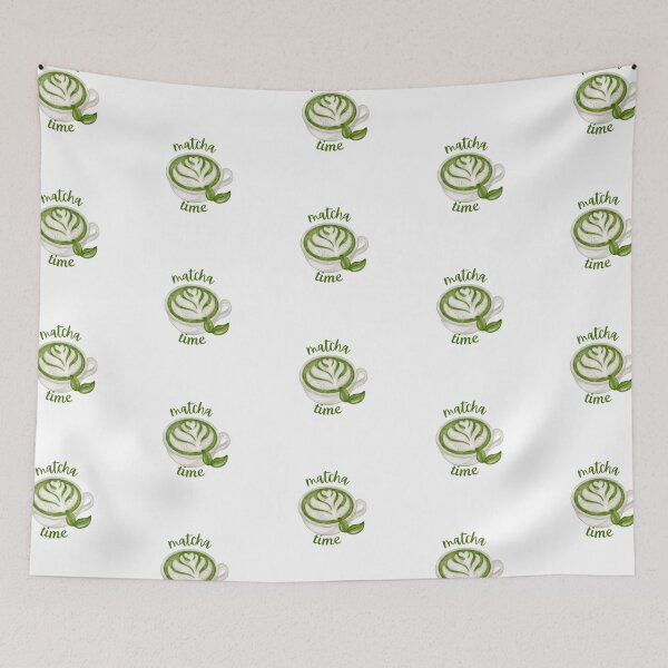 Item preview, Matcha Time Love Tea Green Tea Herbal Cup Love Matcha Latte designed and sold by DaniVi.