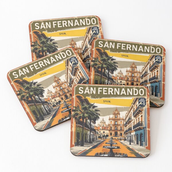 Item preview, San Fernando Spain Vintage Travel Tourism designed and sold by TravelersGems.