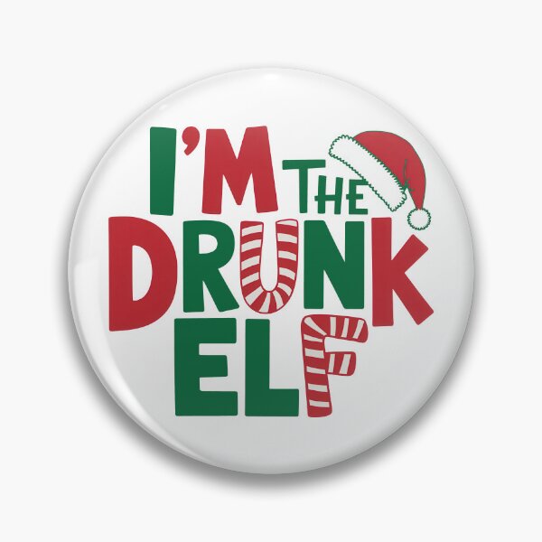 Item preview, I'm The Drunk Elf designed and sold by Angry Swan Designs.