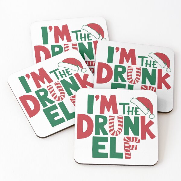 Item preview, I'm The Drunk Elf designed and sold by Angry Swan Designs.