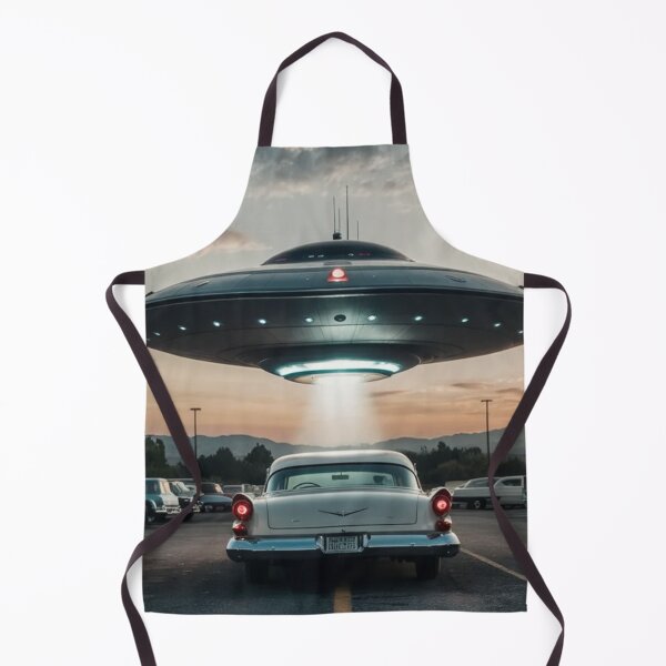 Artikelvorschau, Galactic Parking - Vintage Alien Geschenke entworfen und verkauft von eXtraHumans.