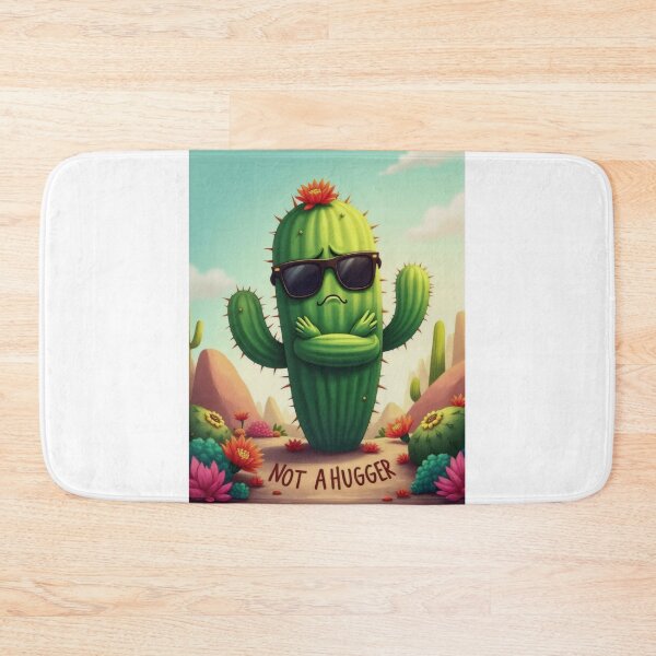Item preview, Grumpy Cactus: Not a Hugger Attitude designed and sold by ArtCreator2023.
