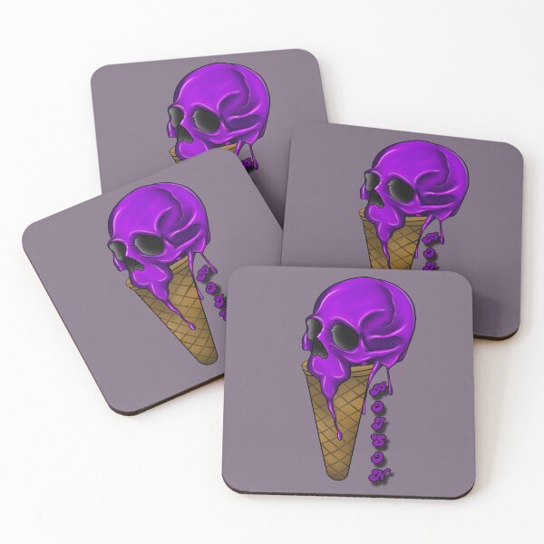Item preview, skull ice cream designed and sold by NessaCiaoKakao.