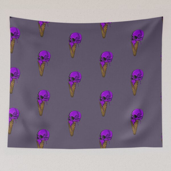 Item preview, skull ice cream designed and sold by NessaCiaoKakao.