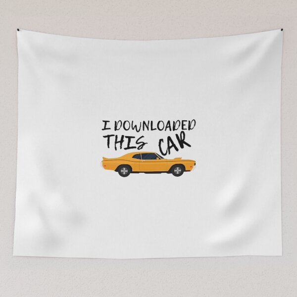 Item preview, I Downloaded This Car Vinyl Decal for Cars, Trucks, Vans, Laptops, Funny Decal designed and sold by thiag-o.