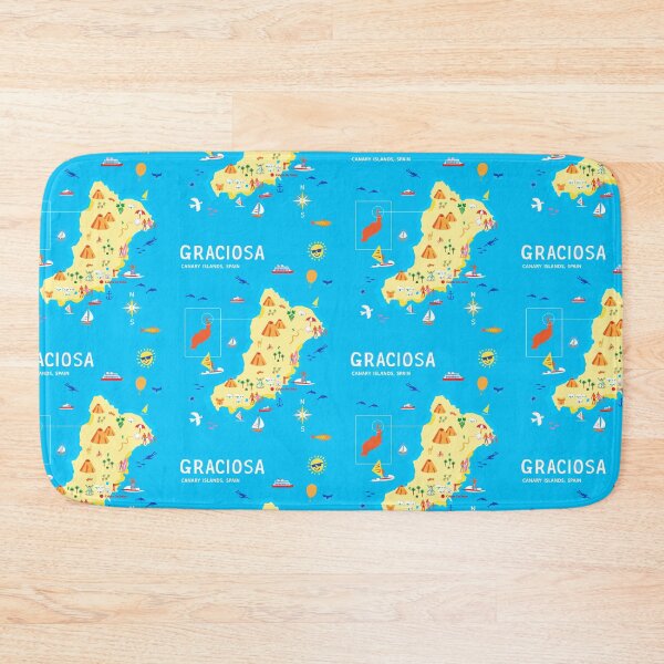 Item preview, Graciosa Canary Islands designed and sold by Traveldrawings.