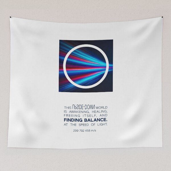 Item preview, Balance in Motion: Awakening at the Speed of Light, Unique designed and sold by villacreativa.