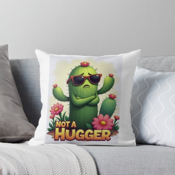 Artikelvorschau, Personal Space Please: Funny Cactus Design entworfen und verkauft von ArtCreator2023.