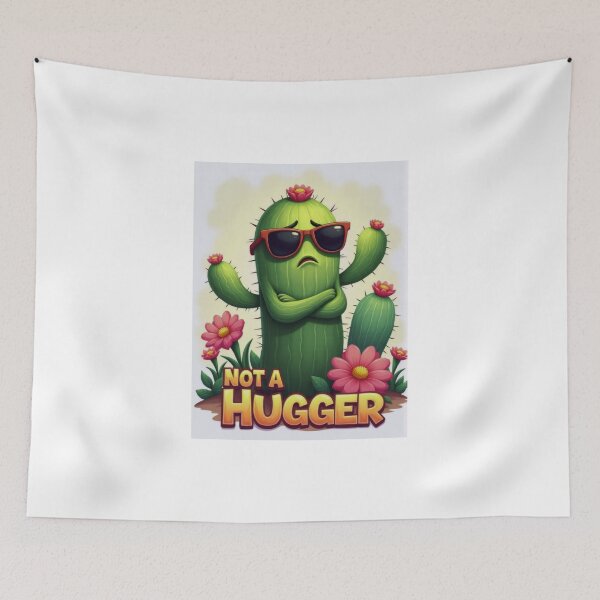 Artikelvorschau, Personal Space Please: Funny Cactus Design entworfen und verkauft von ArtCreator2023.