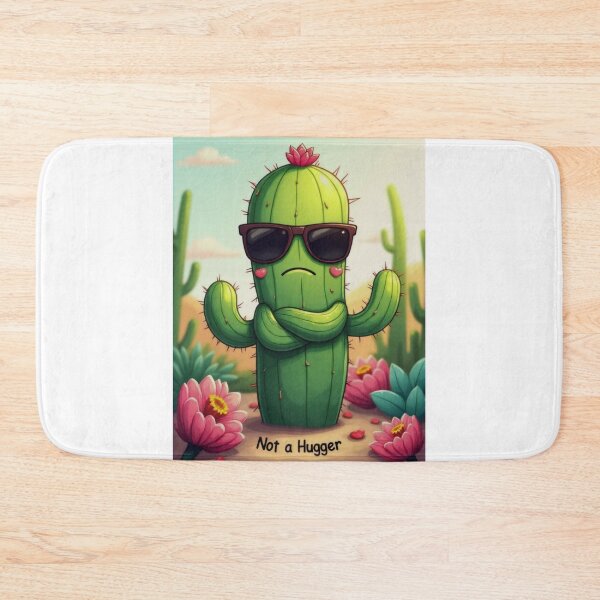 Item preview, Sassy Cactus with Attitude: Not a Hugger designed and sold by ArtCreator2023.