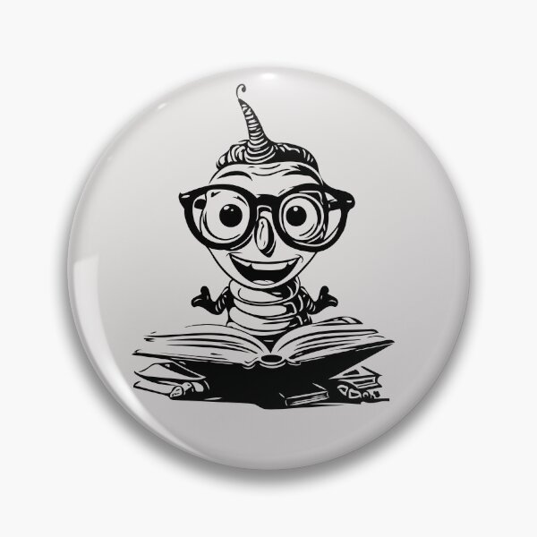 Item preview, Bennie the bookworm designed and sold by bearification.