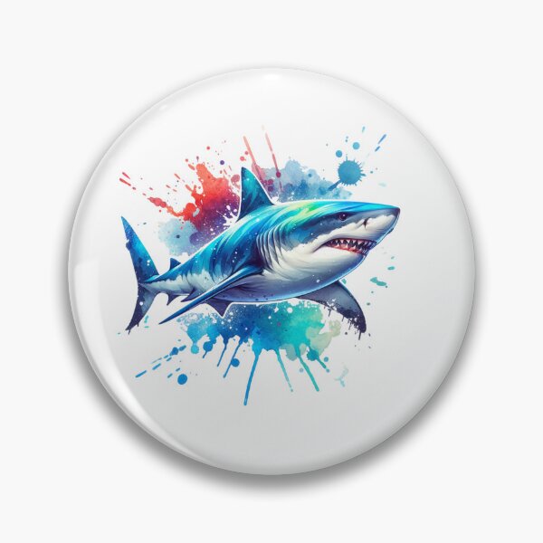 Item preview, Great White Shark  designed and sold by absurditeestore.