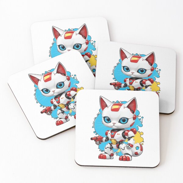 Item preview, Cool robot cat02 designed and sold by AttaboyStudio.