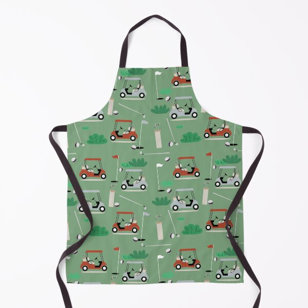 Item preview, Golf Carts Modern Golfer Golf Theme Pattern designed and sold by idovedesign.
