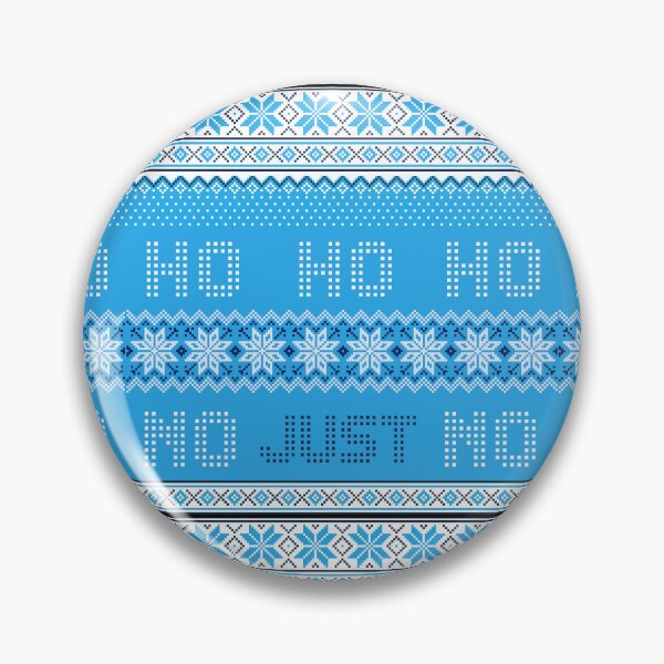 Item preview, Ugly Christmas HO HO HO NO Grinch designed and sold by ZuzDoesDesigns.