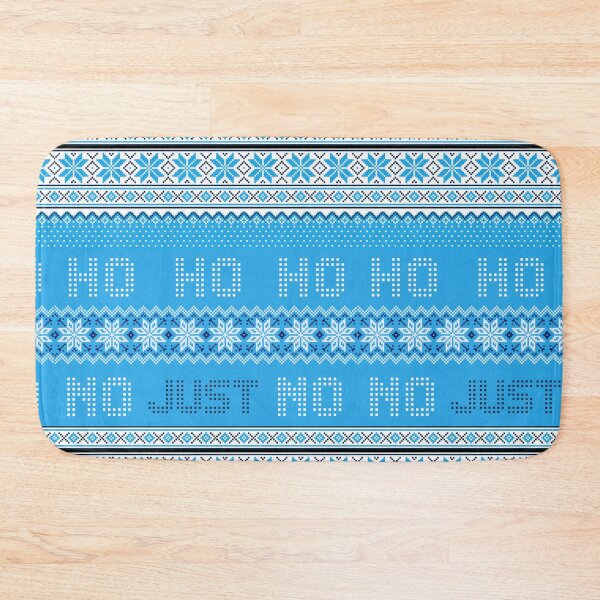 Item preview, Ugly Christmas HO HO HO NO Grinch designed and sold by ZuzDoesDesigns.