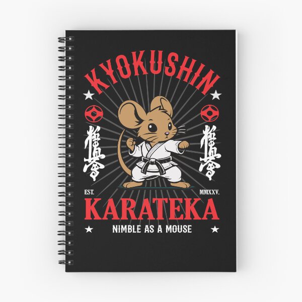 Item preview, Nimble as a Mouse - Kyokushin Karate Mouse Design for Maneuverability designed and sold by RetroMaritalArt.