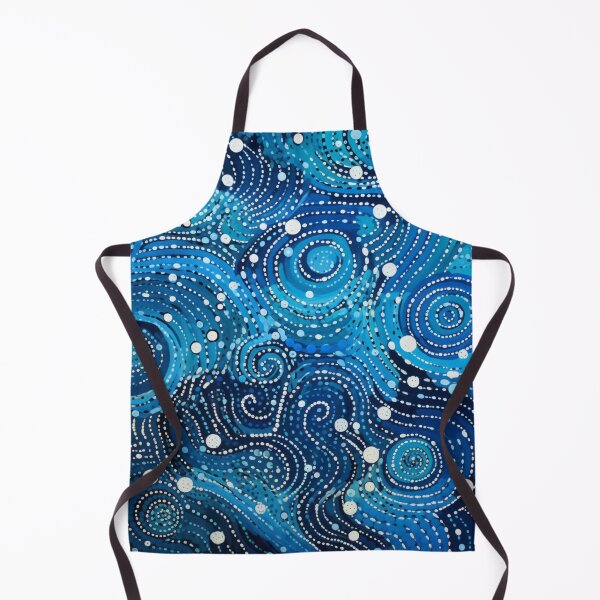 Item preview, Aboriginal Inspired Dot Art - Water Vortices designed and sold by GrinGalore.