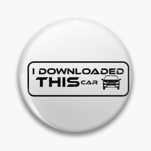 Item preview, I Downloaded This Car funny car memes designed and sold by thiag-o.