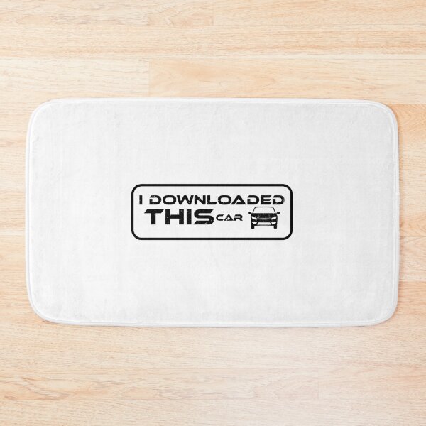 Item preview, I Downloaded This Car funny car memes designed and sold by thiag-o.
