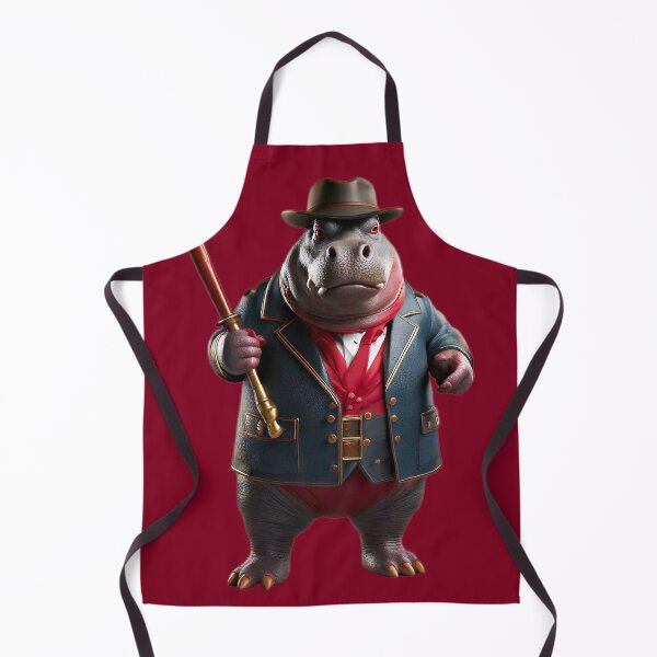 Item preview, Gangster Hippo designed and sold by AleTot.