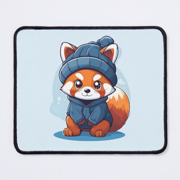 Item preview, Red Panda with Hat designed and sold by DerSenat.
