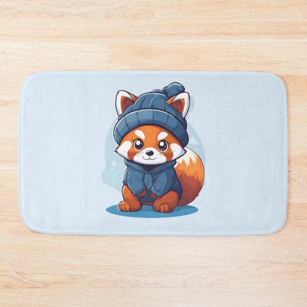 Item preview, Red Panda with Hat designed and sold by DerSenat.