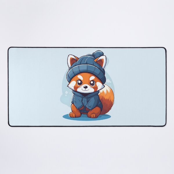 Item preview, Red Panda with Hat designed and sold by DerSenat.