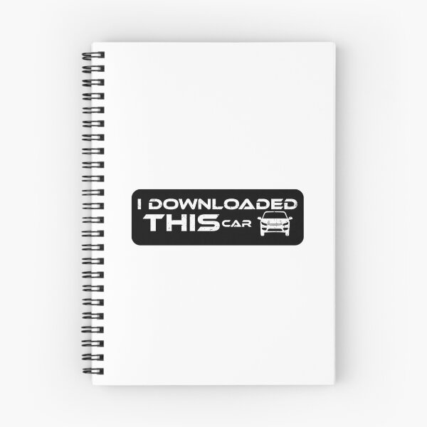 Item preview, I Downloaded This Car funny car bumper designed and sold by thiag-o.